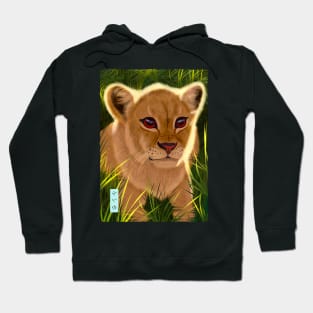 Lion Cub - Black Hoodie